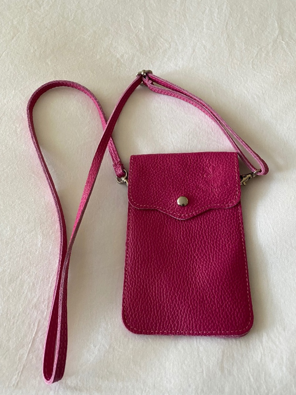 Women's leather phone purse